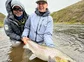 Angler and Guide with an Icelandic fish