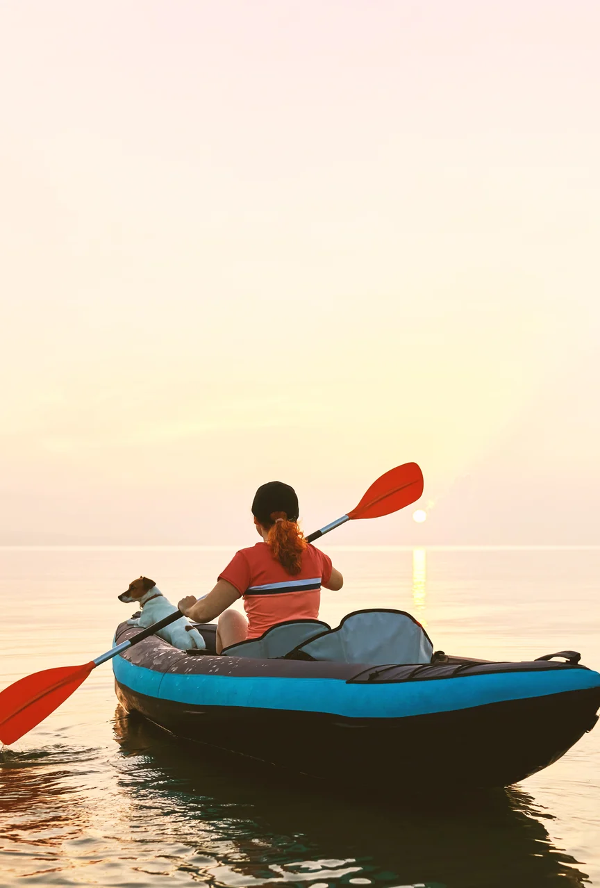 Inflatable kayak