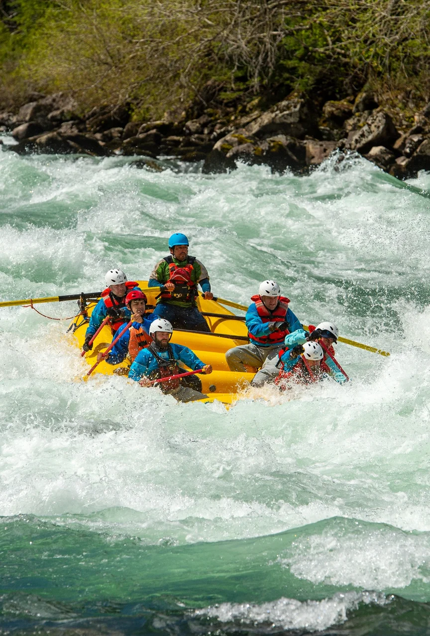 Whitewater rafting on the Futaleufú River.