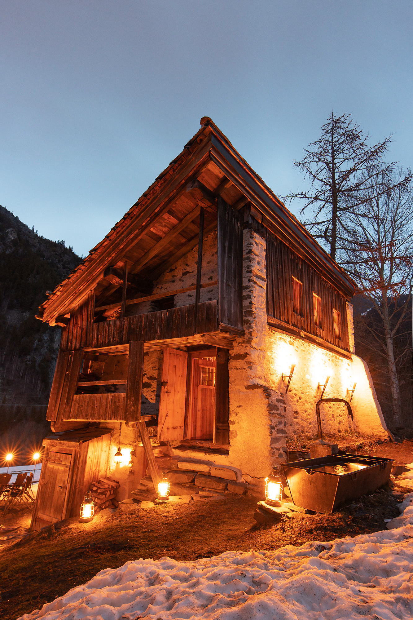 Le Crot Alpage outpost in France.