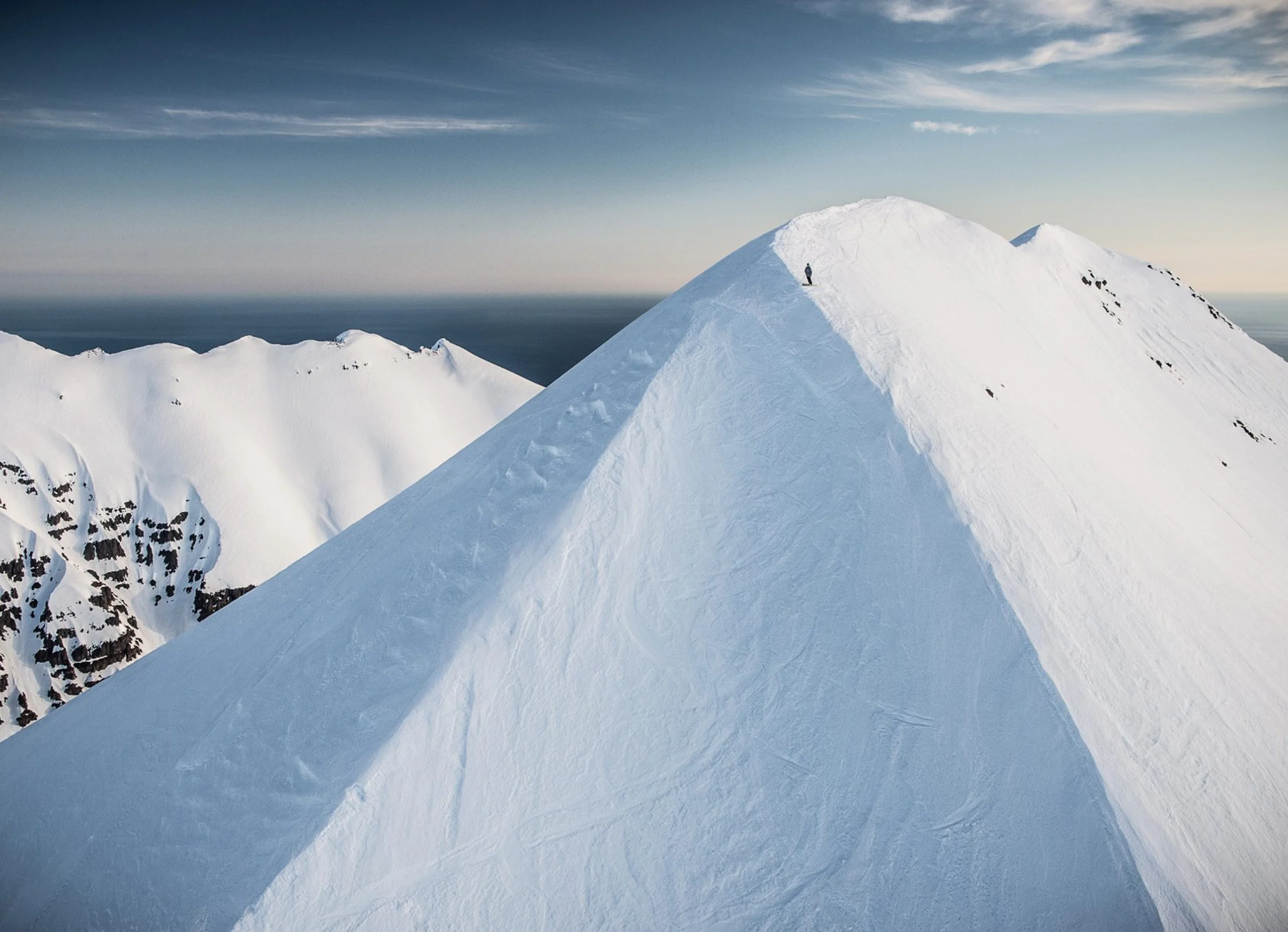 Skier In Scenic Iceland