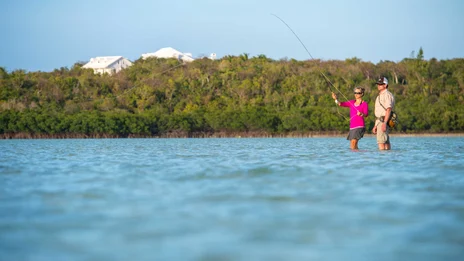 Ferry to the mainland and transfer to The Bluff