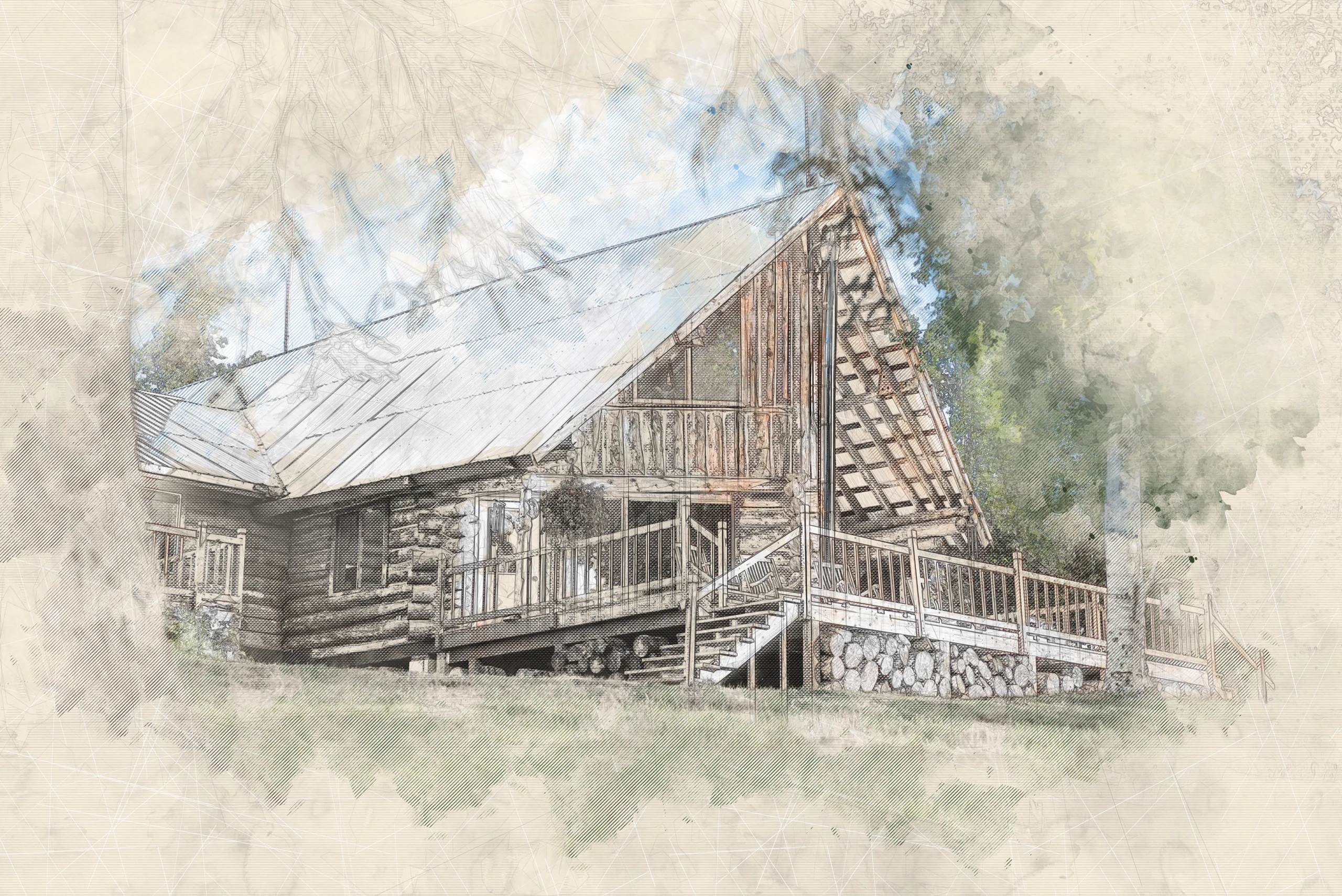 Rendering of Eleven Winter Lake Lodge