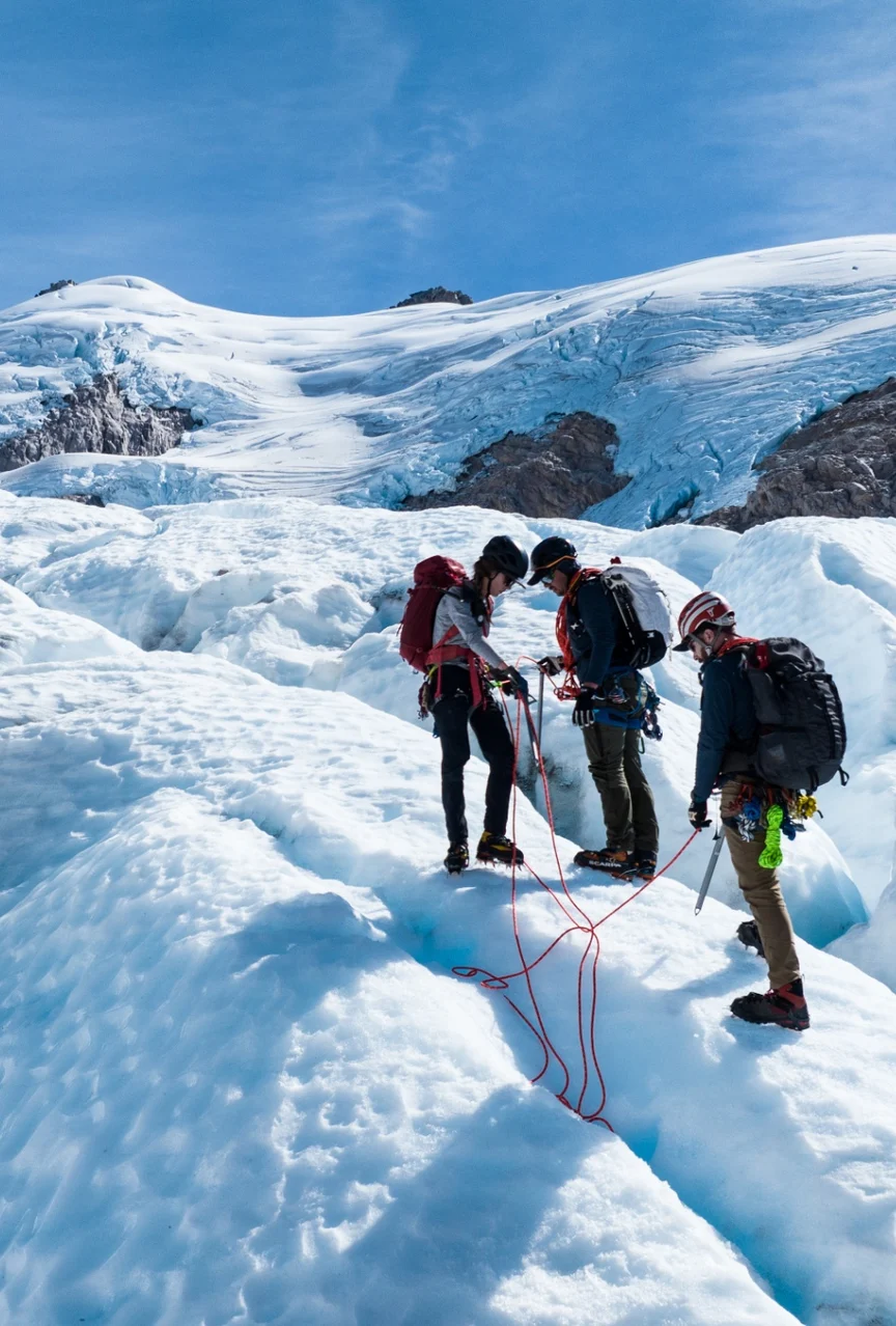 Pedro glacier in Patagonia.