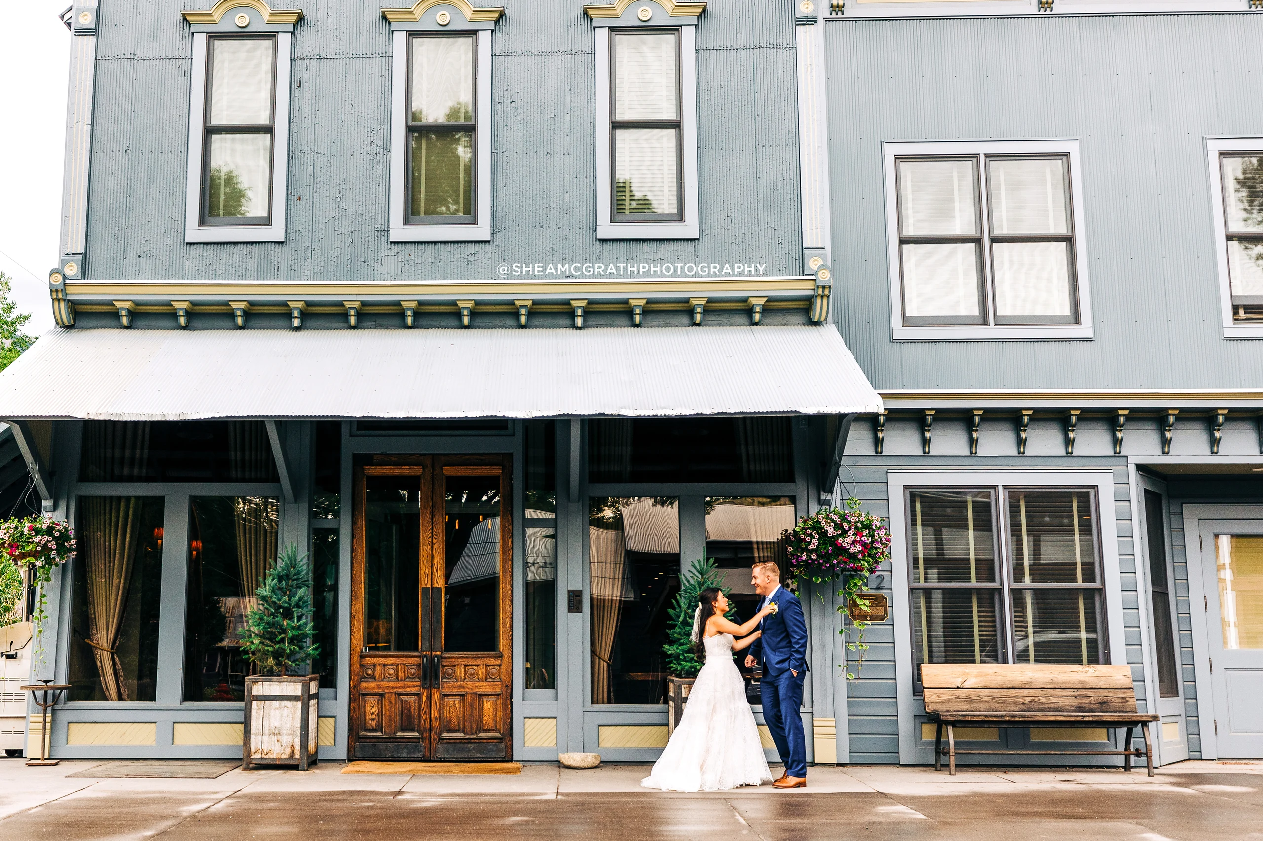Couple in front of SRL