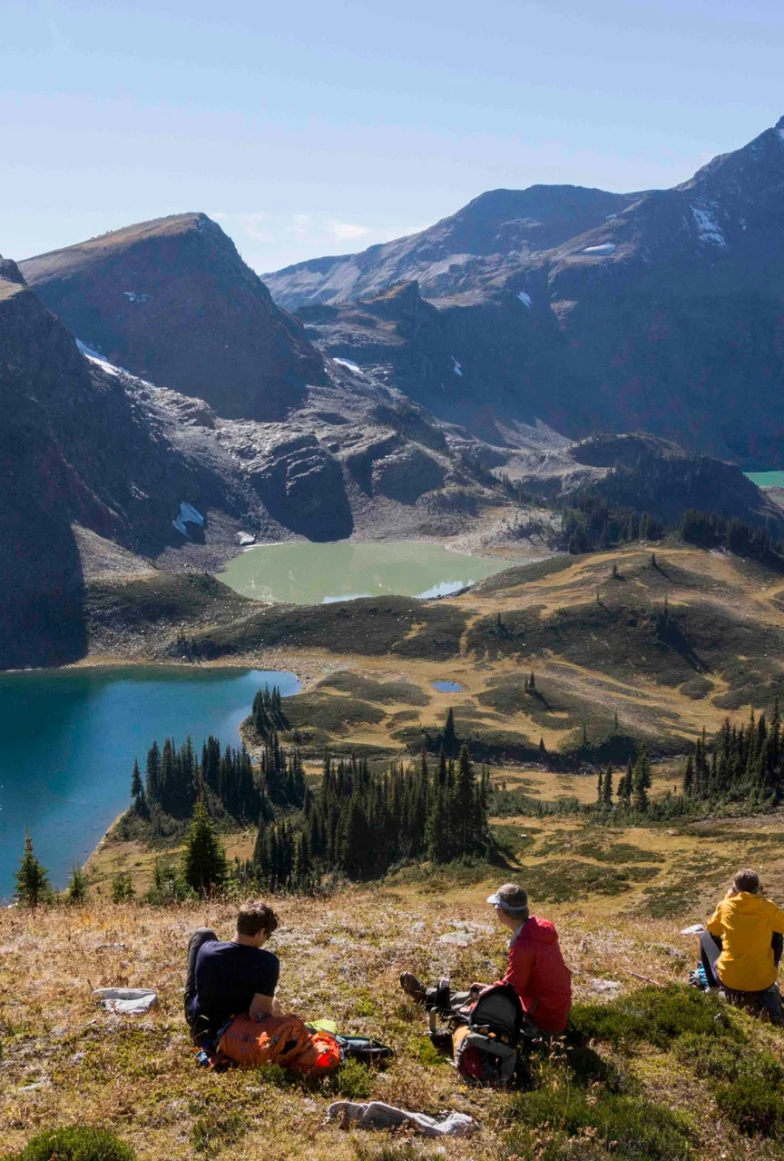 Heli-Hiking in Revelstoke, BC.
