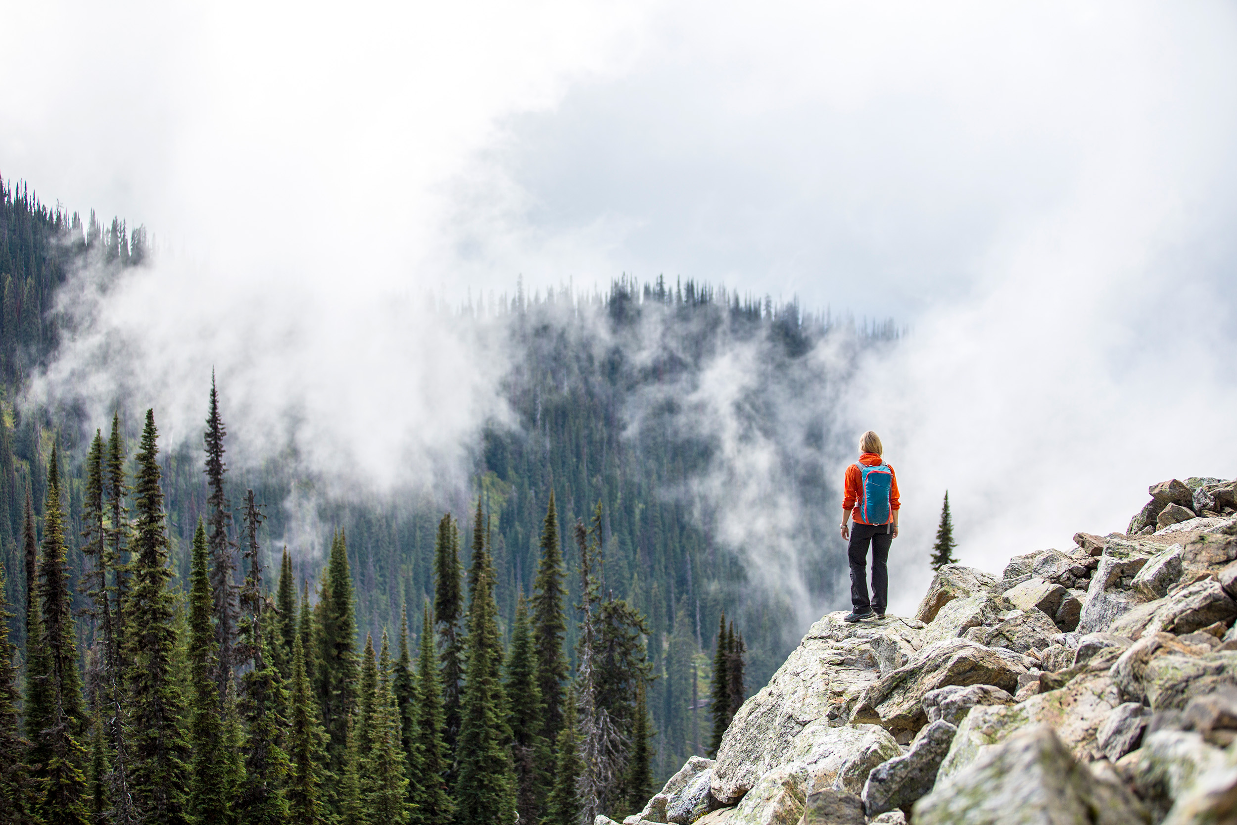 Heli-Hiking in Revelstoke, BC.