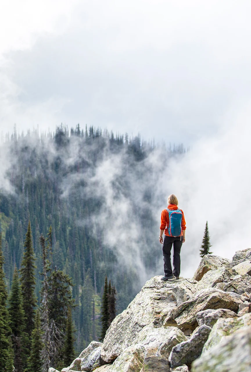Heli-Hiking in Revelstoke, BC.