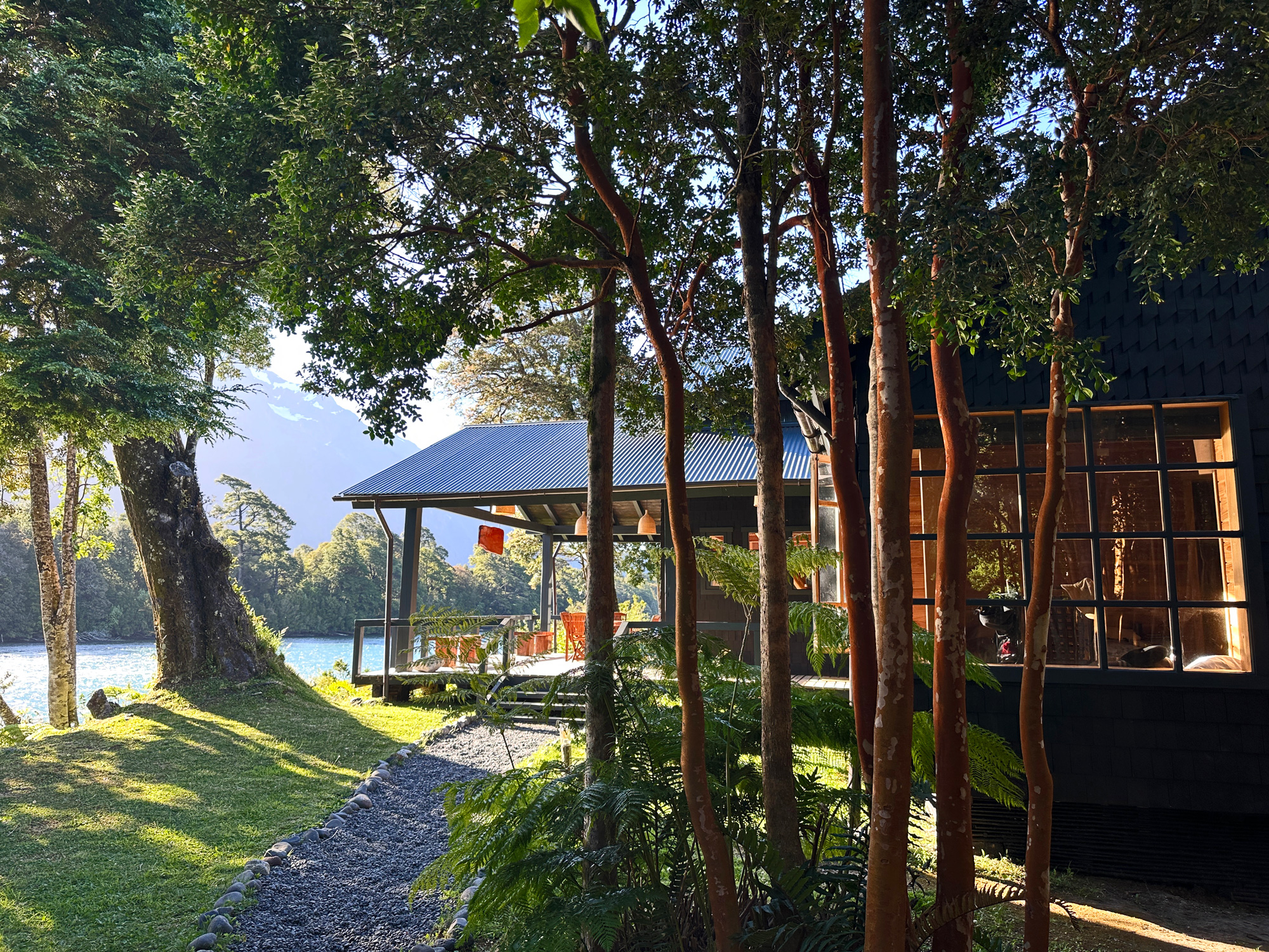 Arrival at Martín Pescador Lodge