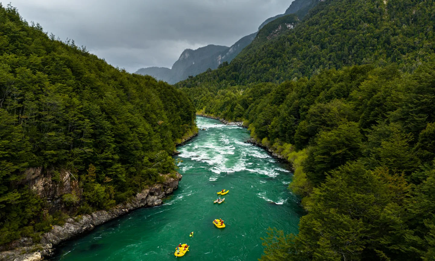 Rafting in Patagonia