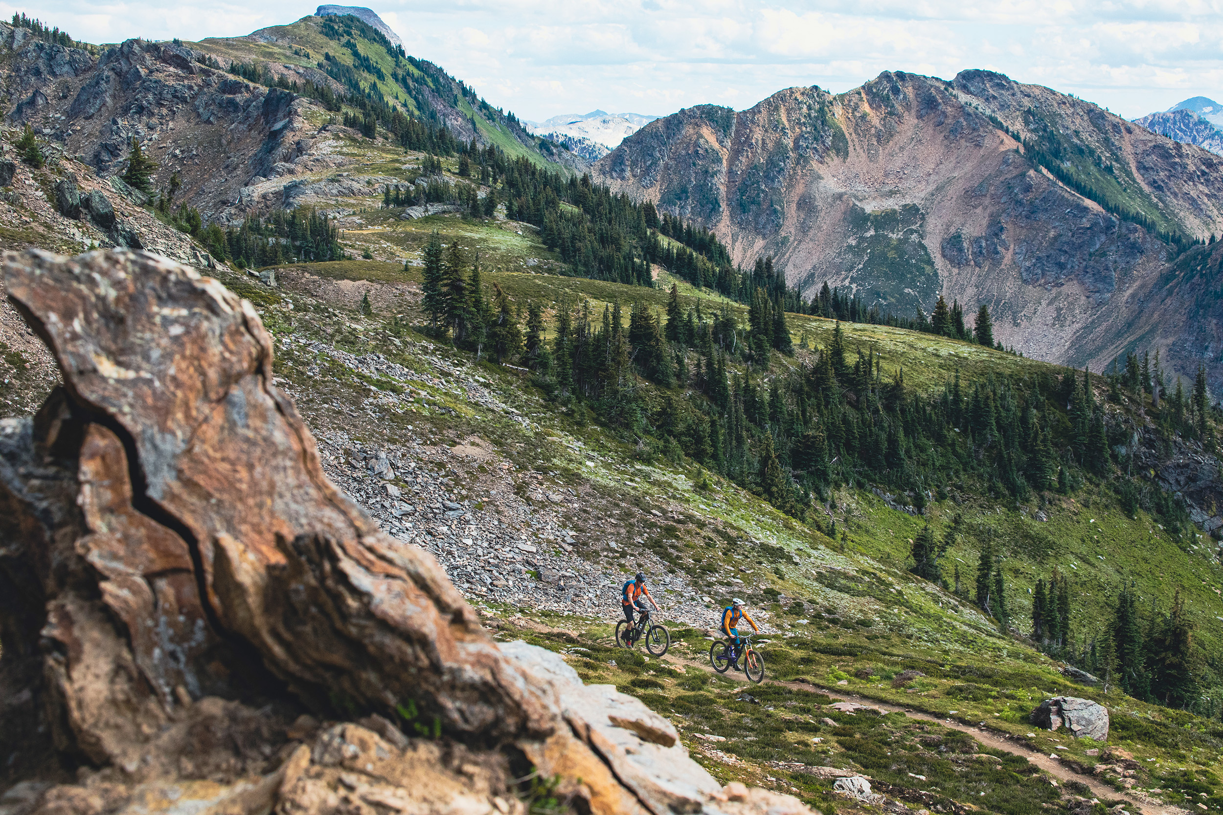 Heli-Mountain Biking
