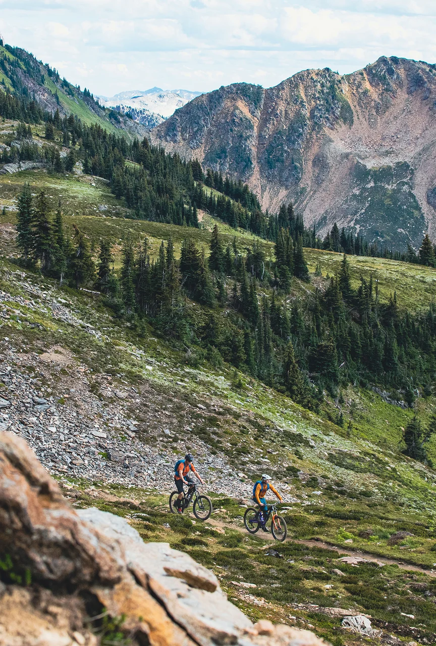 Heli-Mountain Biking