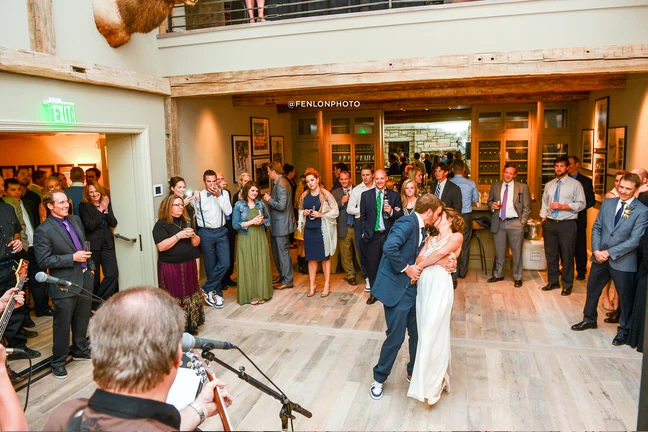 Dancefloor at wedding
