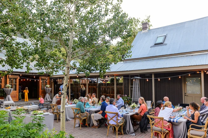 Celebration at Sopris House.