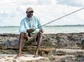 A Bahamian fishing guide.