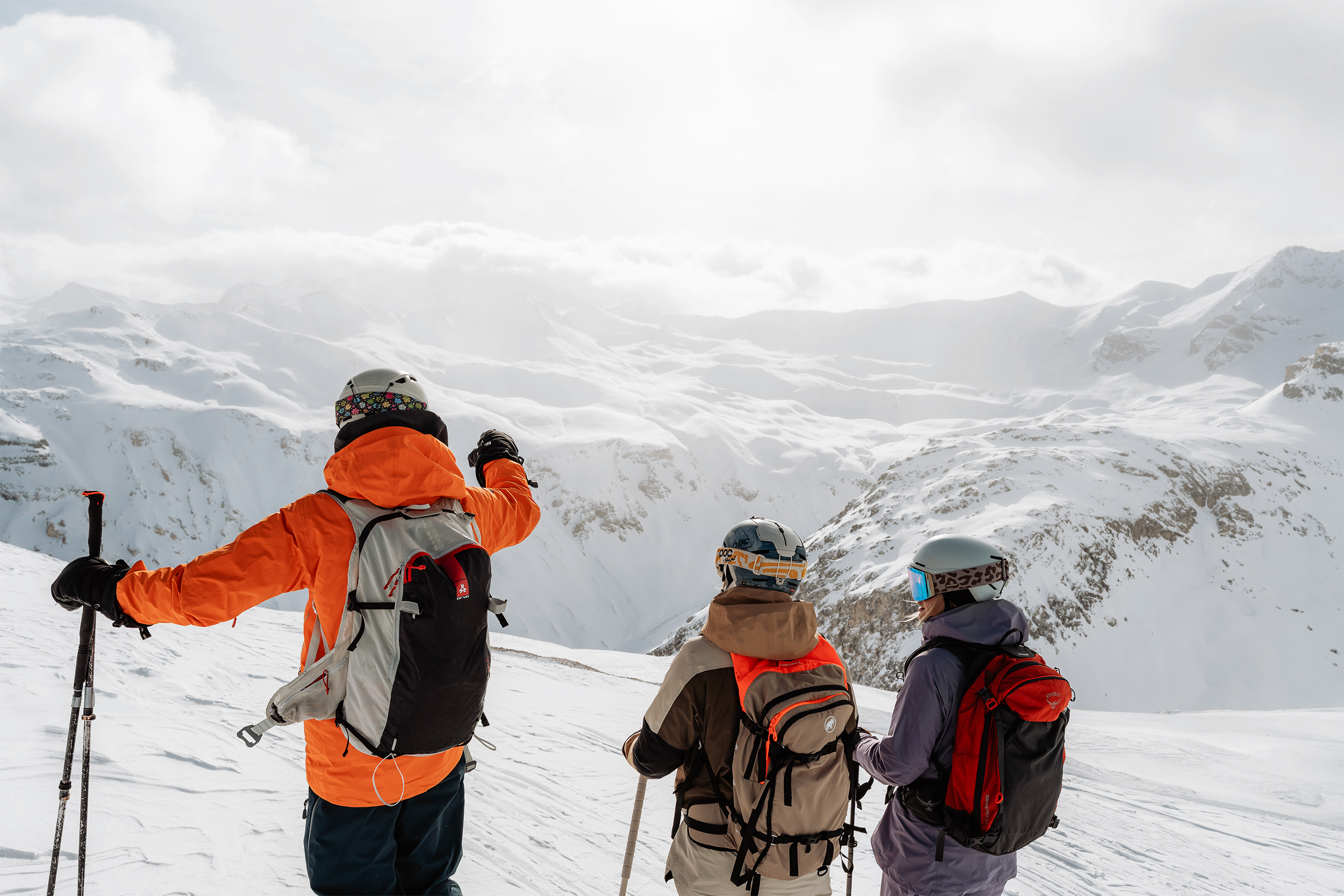 Advanced Ski Touring Route