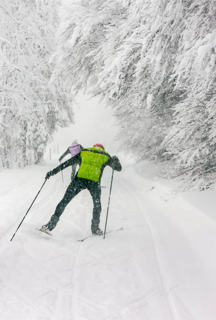 Nordic Skiing in France.