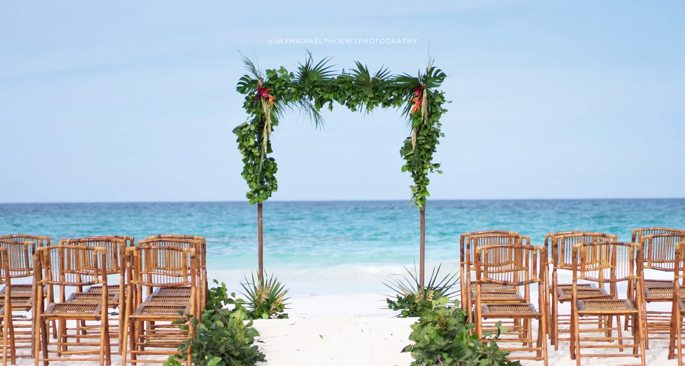 Wedding Alter In The Bahamas