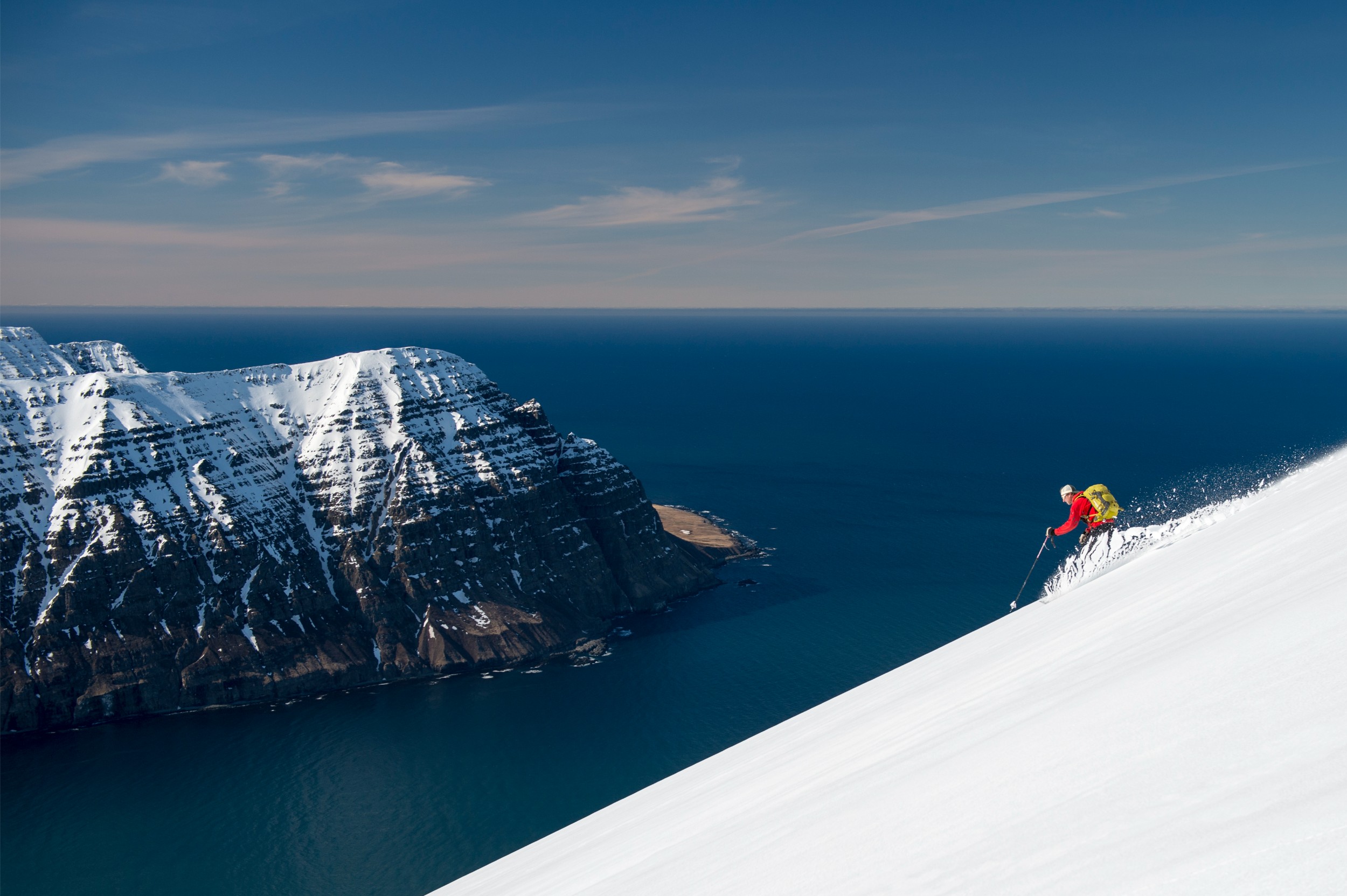 Guided Heli-Skiing on the Troll Peninsula