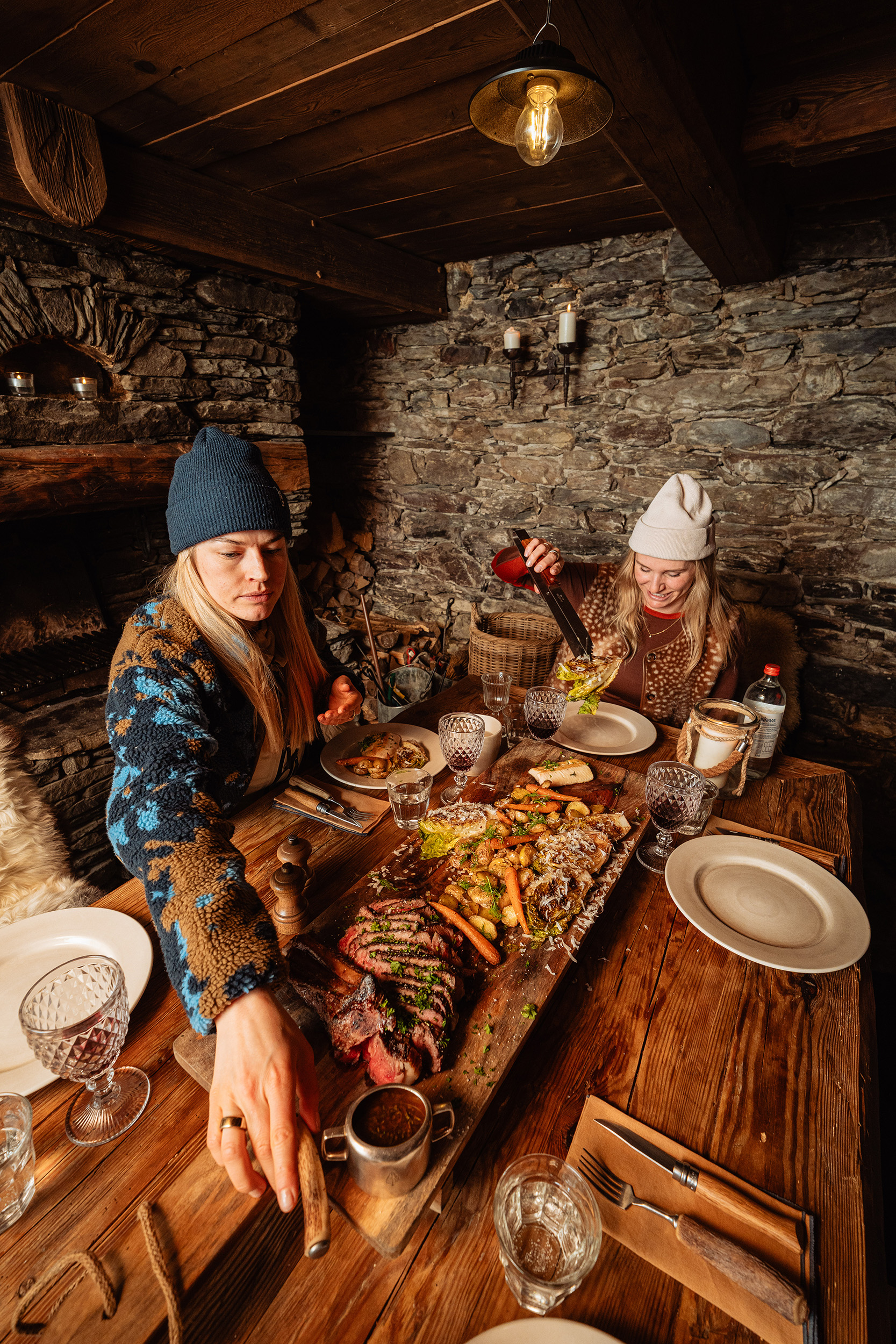 Alpine evening at the Alpage