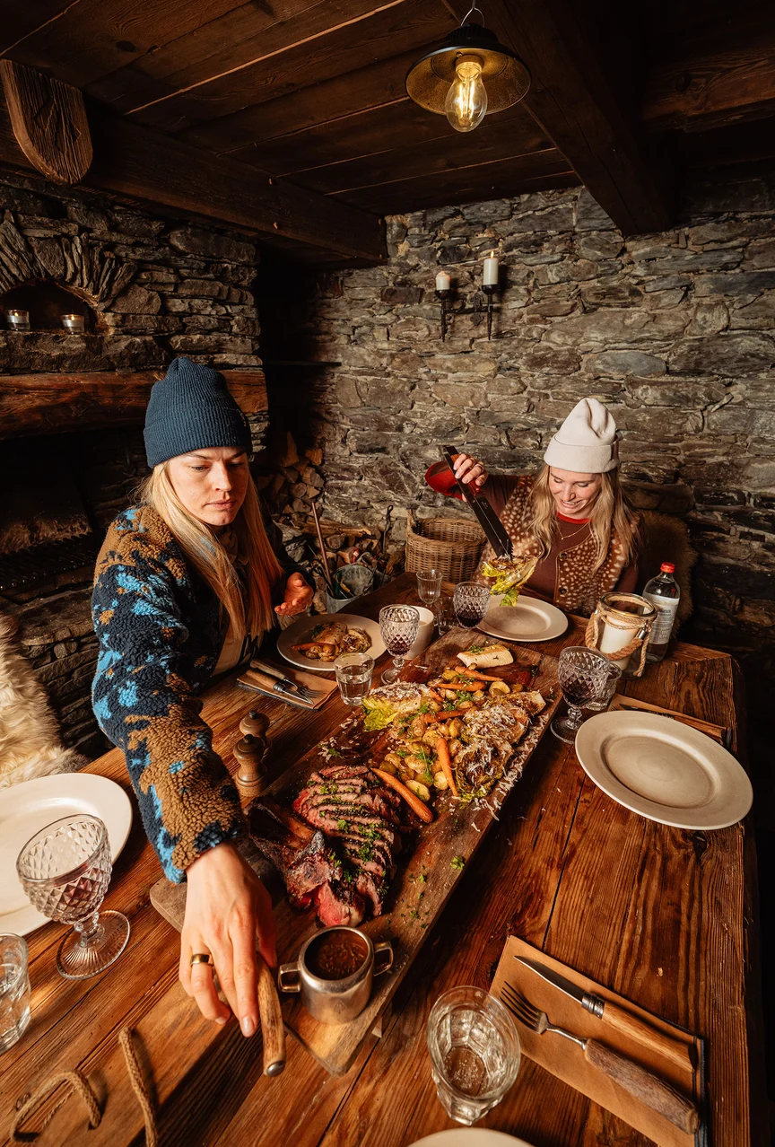 Alpine evening at the Alpage